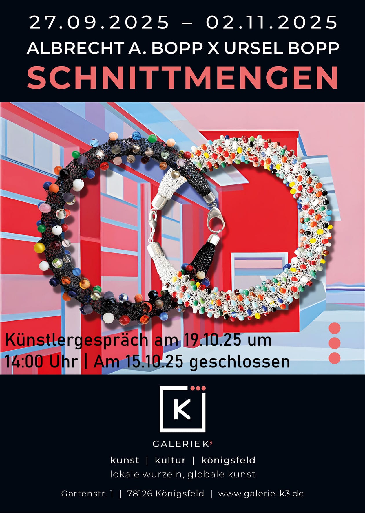 Galerie_K3_Plakat_Schnittmengen_A3_0825_Zeiten_KW42